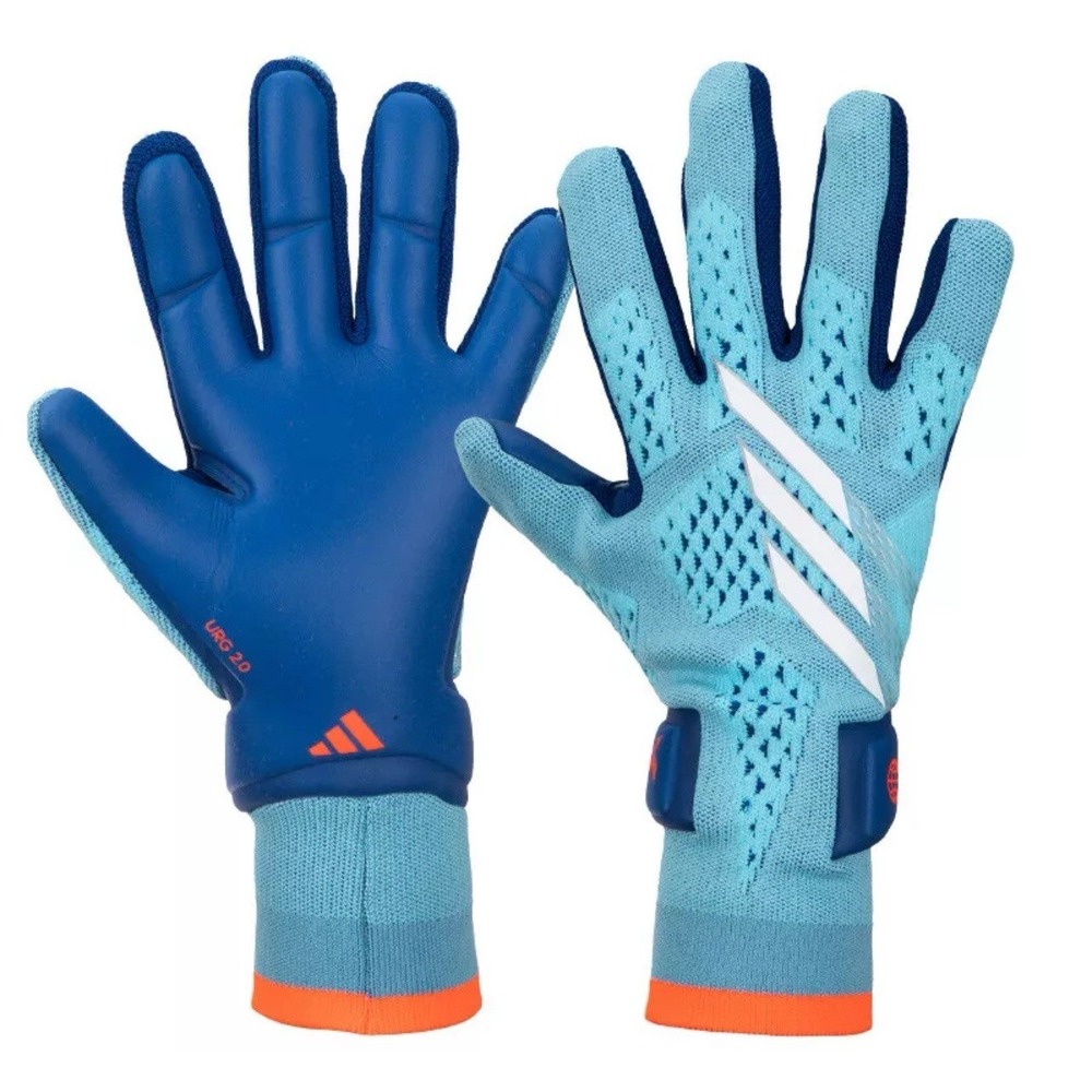Adidas‎ X GL Pro Gloves Men's Soccer Goalkeeper Gloves Blue NWT IA0836 Size 11